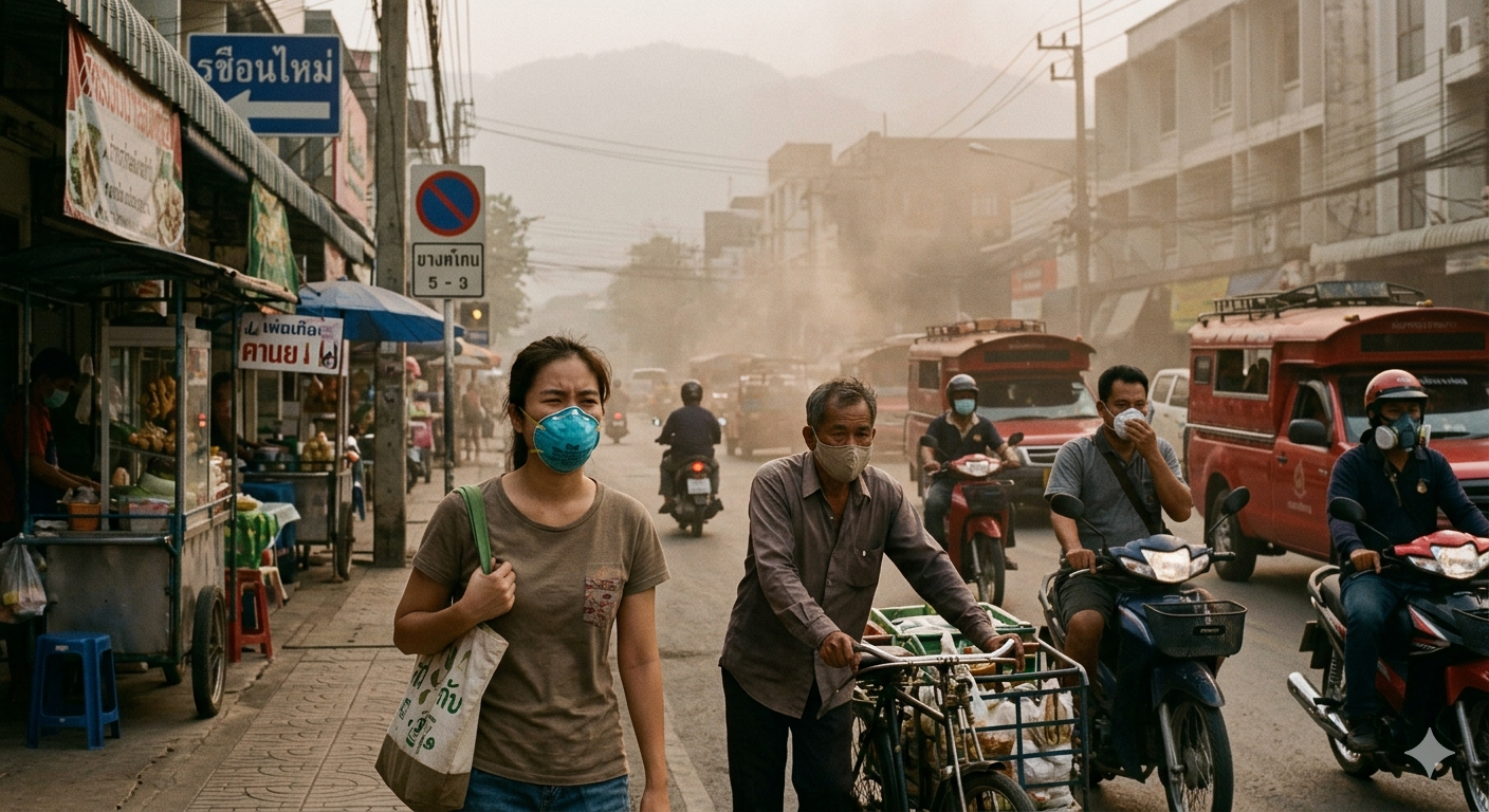 You are currently viewing การรับมือและการป้องกันฝุ่น PM2.5 ในอำเภอดอยสะเก็ด จังหวัดเชียงใหม่