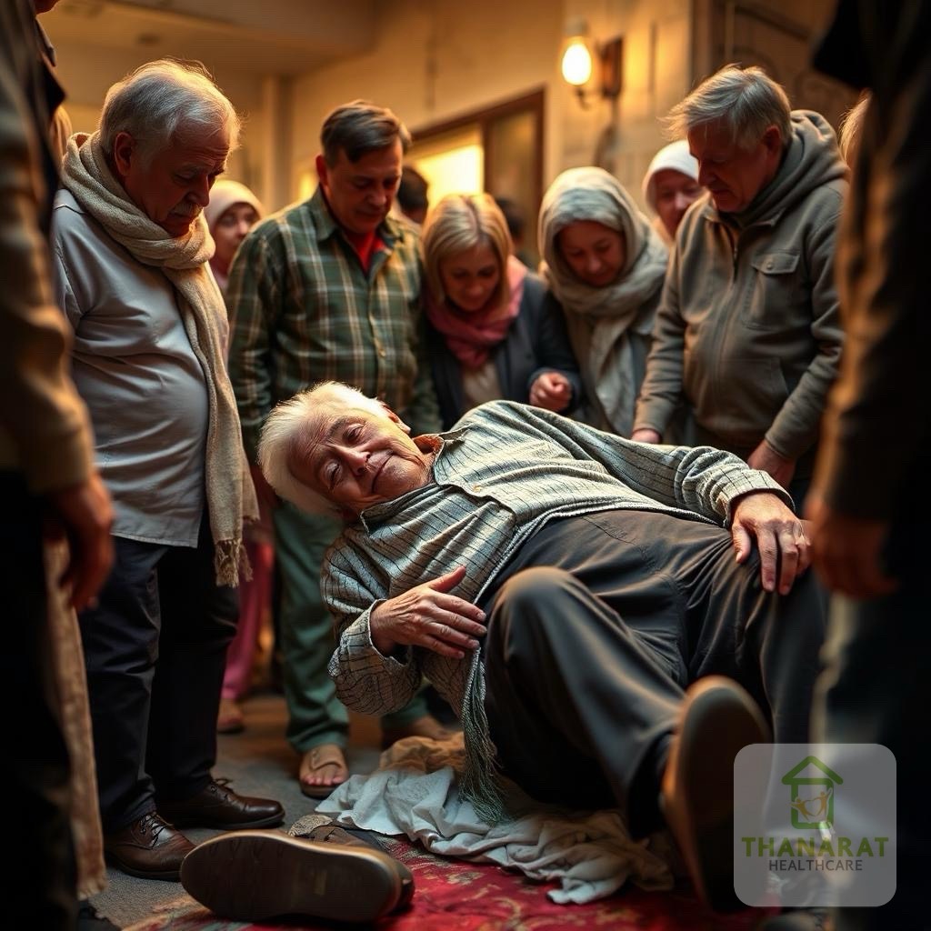 การดูแลผู้ป่วยโรคเส้นเลือดในสมองแตก ดอยสะเก็ด