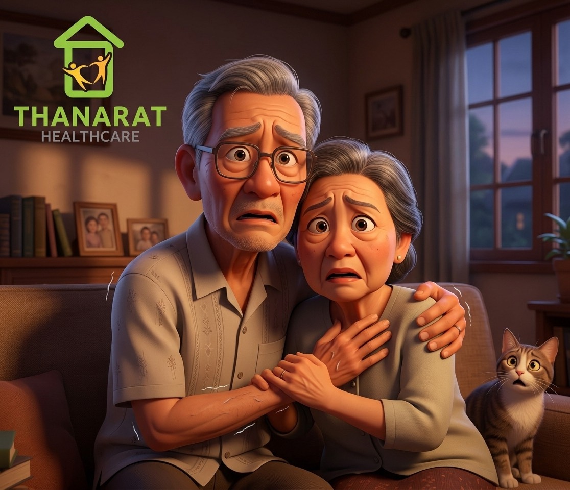 You are currently viewing การสังเกตโรคแพนิคและโรควิตกกังวลในผู้สูงอายุ พร้อมแนวทางการดูแลอย่างเหมาะสม